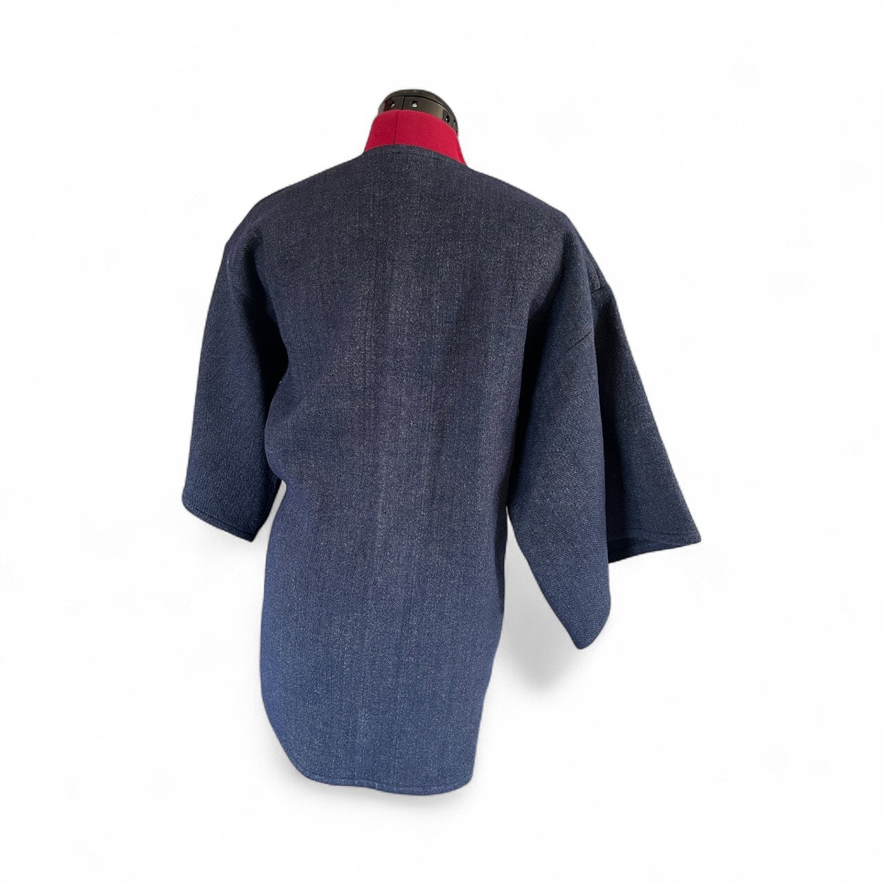 Kimono in Denim ZEROBARRACENTO – Soprabito Oversize Sostenibile con Cintura in Vita