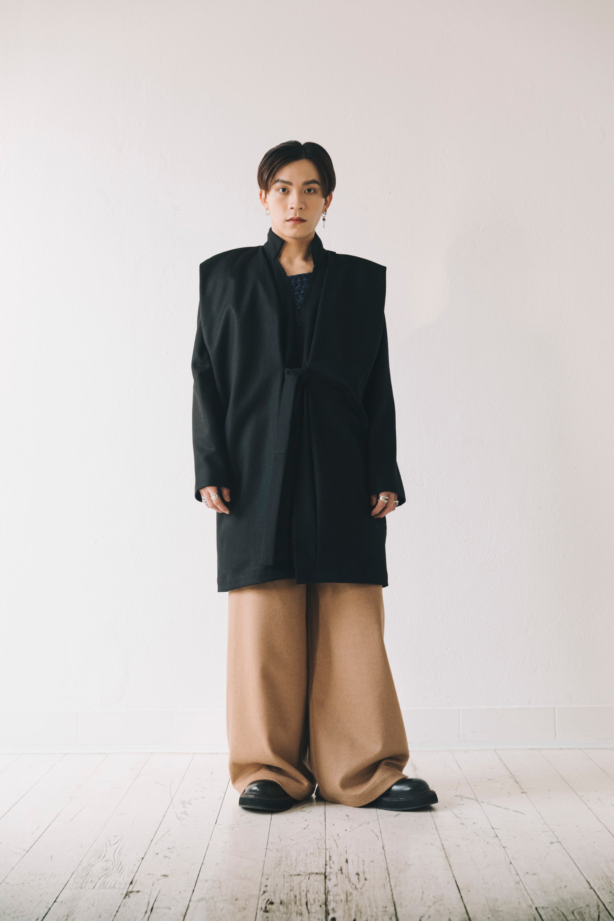 ﻿Zerobarracento MICHIYUKI midi coat