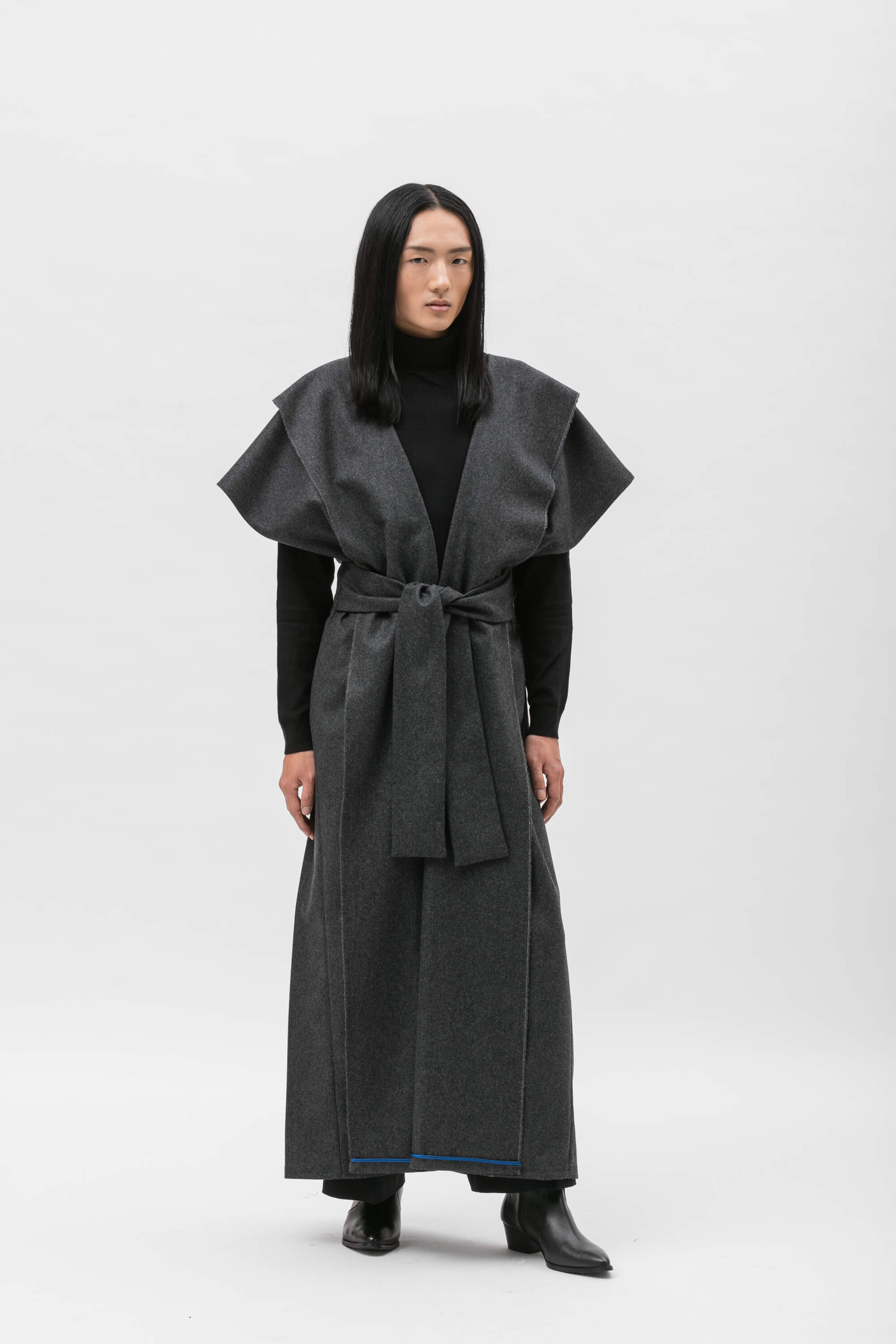 Zerobarracento KIMONO - Grey