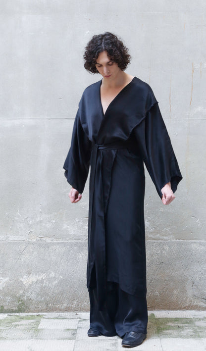 Bemberg Kimono Wrap Dress