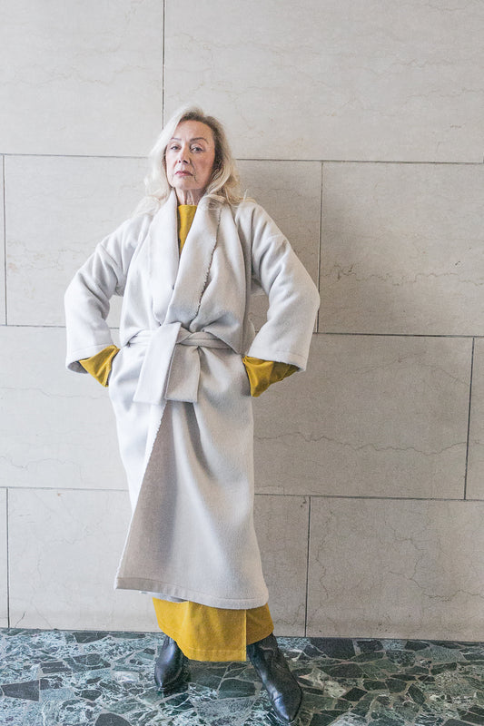 Extra long Luciana overcoat