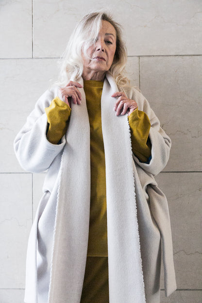 Extra long Luciana overcoat