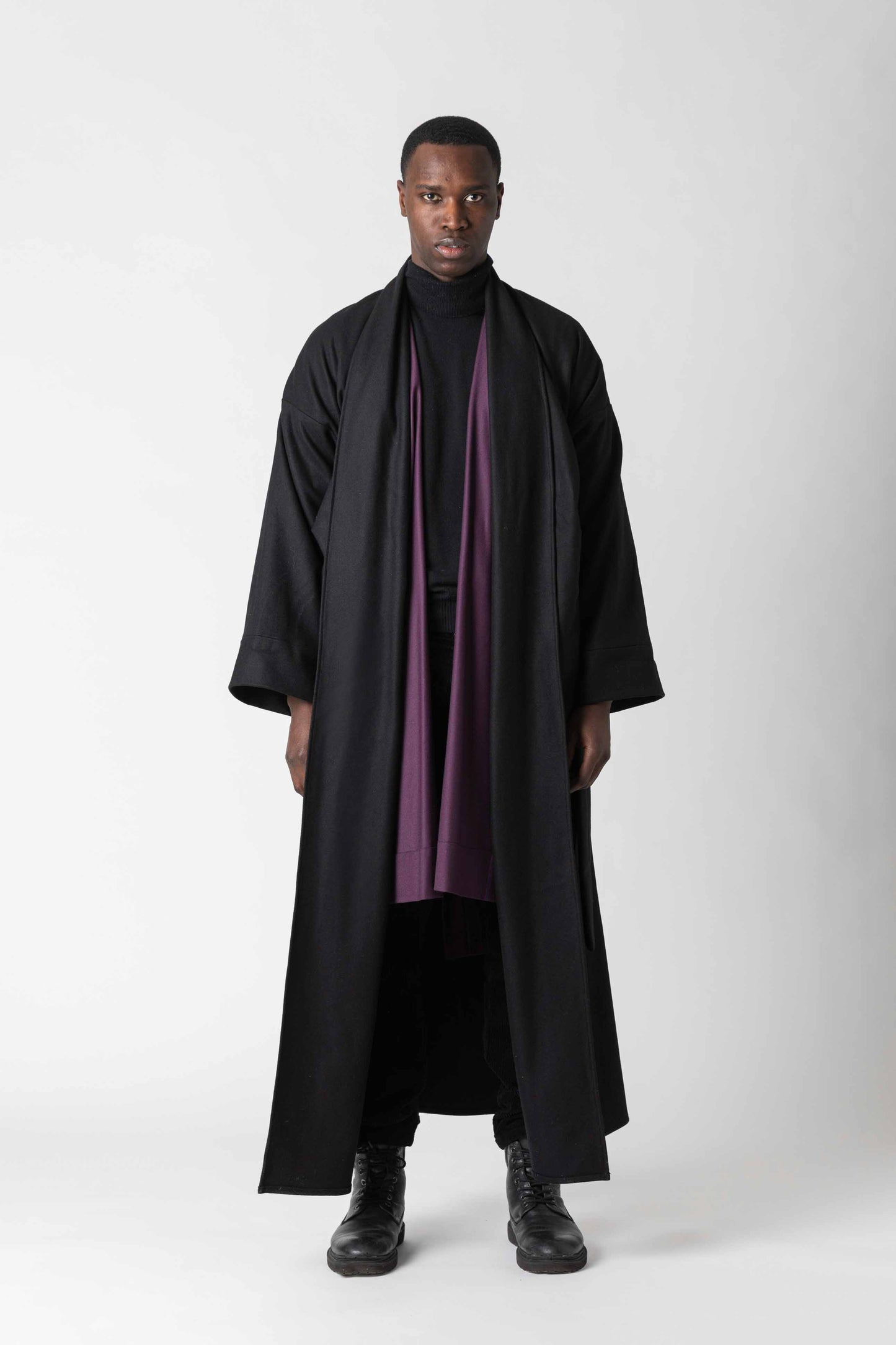 Extra long Luciana overcoat