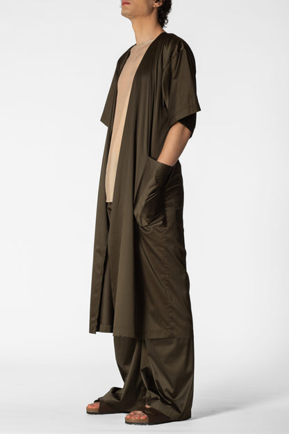 SAMUE TUNIC - Black/Olive/Ocra Newlife