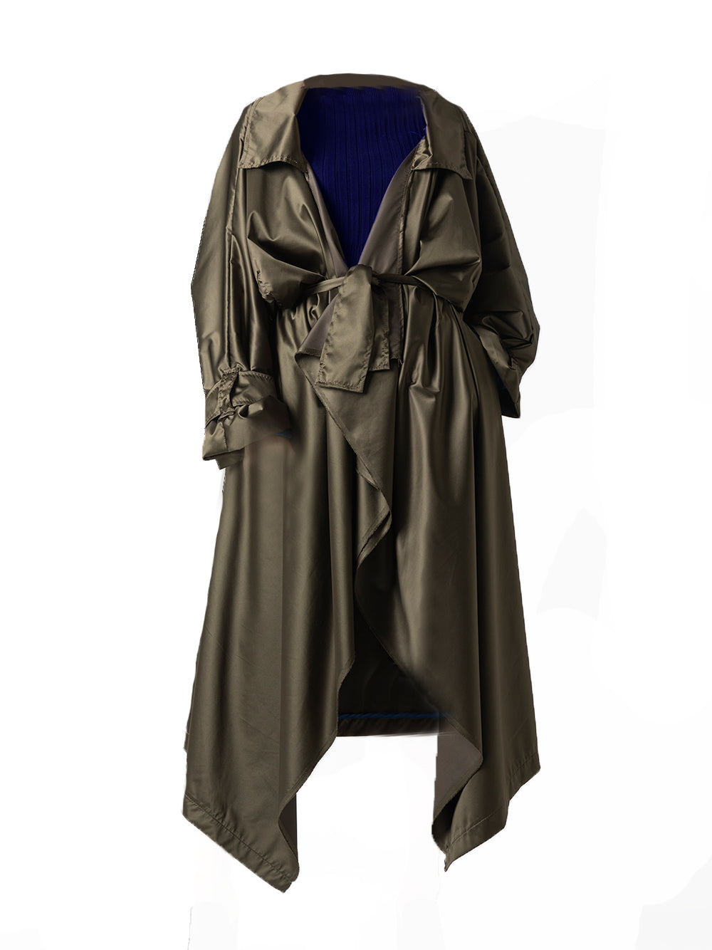 ANDREA Newlife Trench - Olive/Black